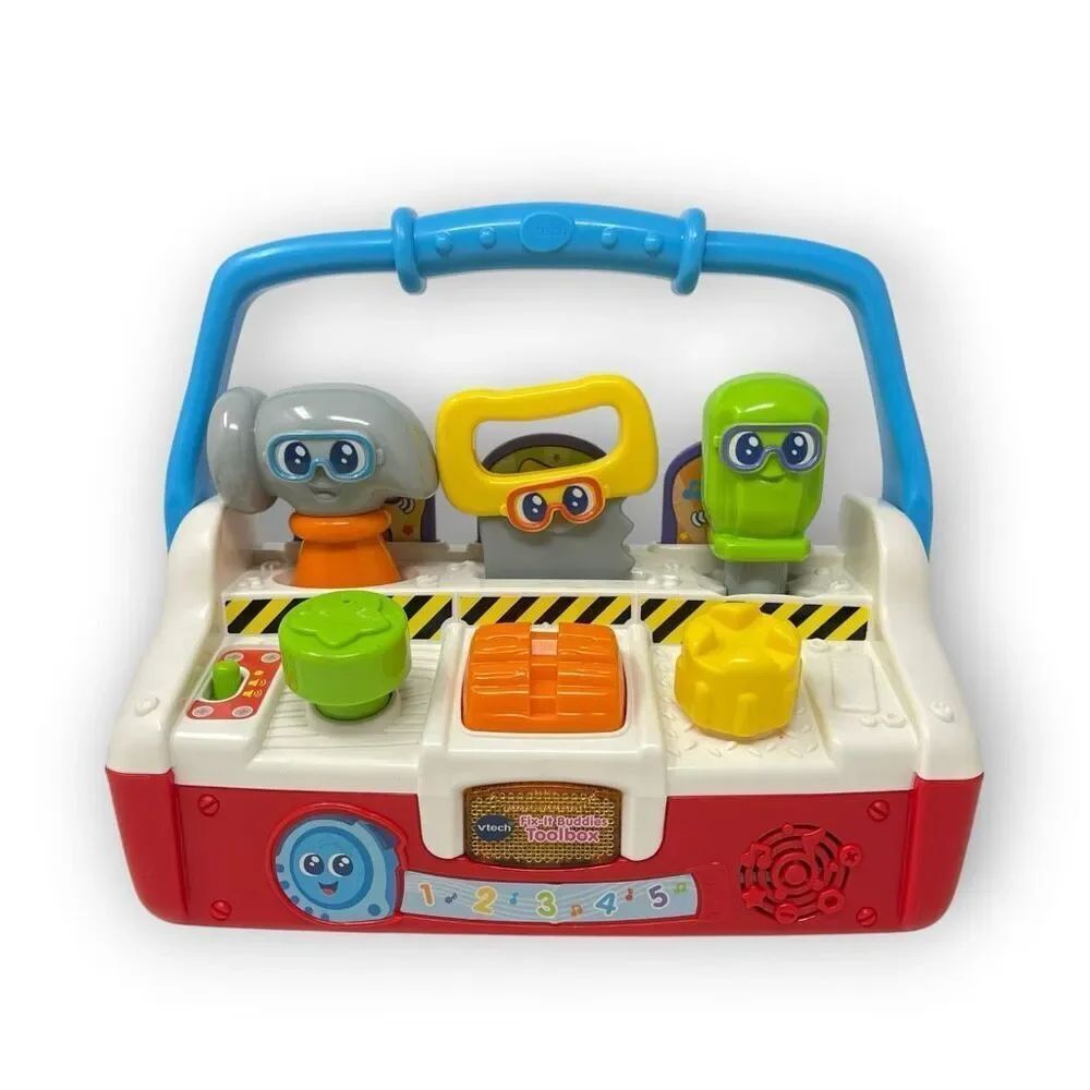 VTech FixโIt Buddies Toolbox Toddler Colors Numbers Learning Toy Dexterity Sound
